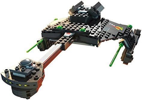 Klingon D7 battle cruiser on display stand