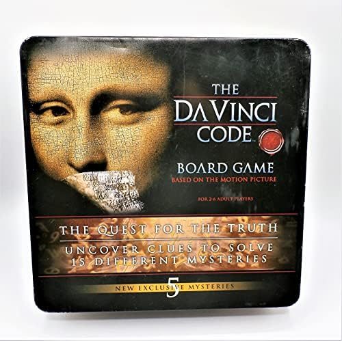 The Da Vinci Code mystery board game box