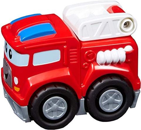 Three piece Firefighting Freddy toddler fire truck