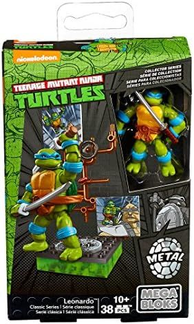 Classic 1987 Leonardo figure with katanas on stand
