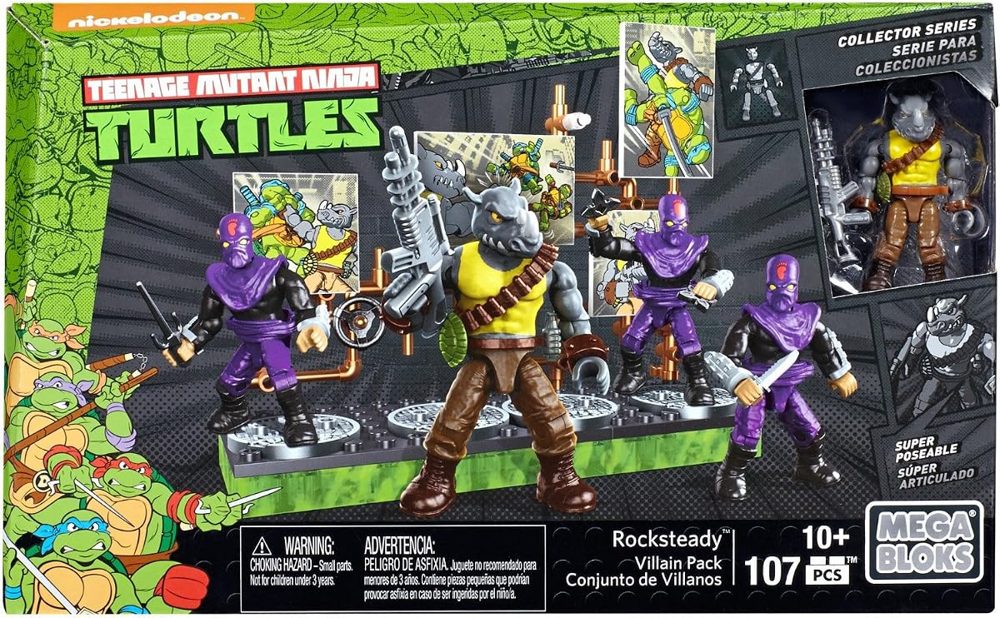 TMNT Collectors Rocksteady Villain Pack — view 2