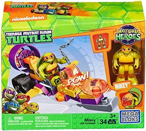 Mikey Half-Shell Heroes jet cruiser with launcher