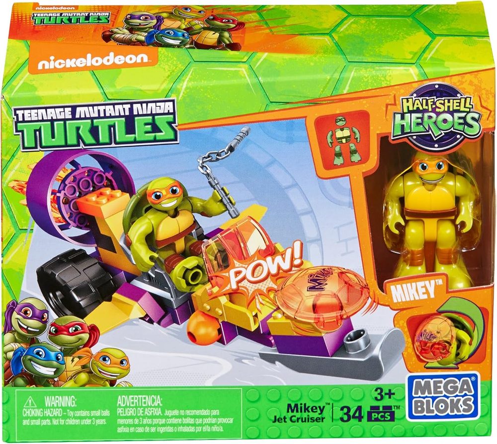 TMNT Half-Shell Heroes Mikey's Jet Cruiser — view 2
