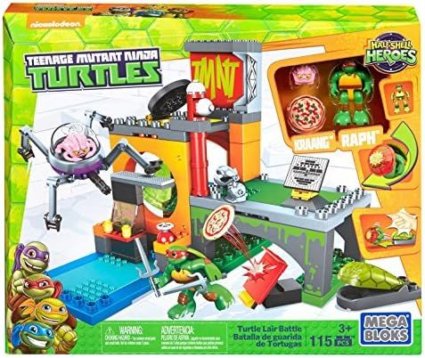 Half-Shell Heroes Turtle Lair with Raph and Kraang