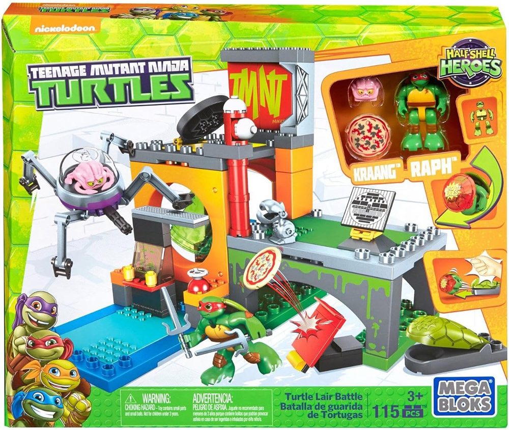 TMNT Half-Shell Heroes Turtle Lair Battle — view 2