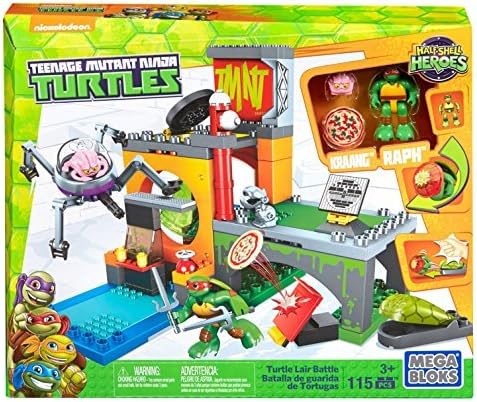 Half-Shell Heroes Turtle Lair with Raph and Kraang