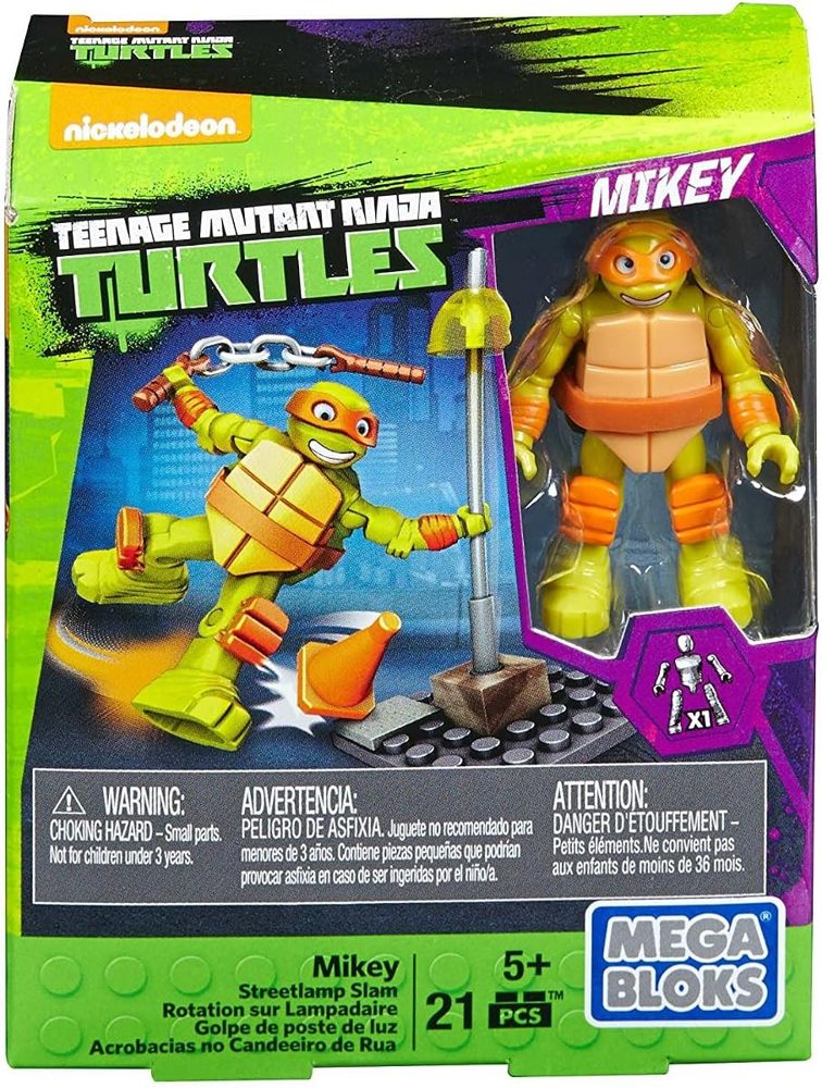 TMNT Mikey Streetlamp Slam — view 3