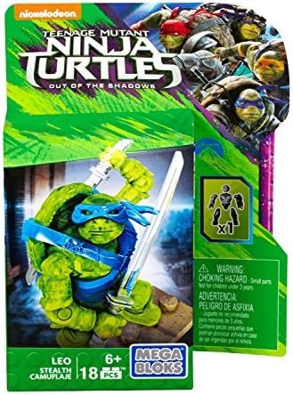 Transparent stealth mode Leonardo micro figure on stand